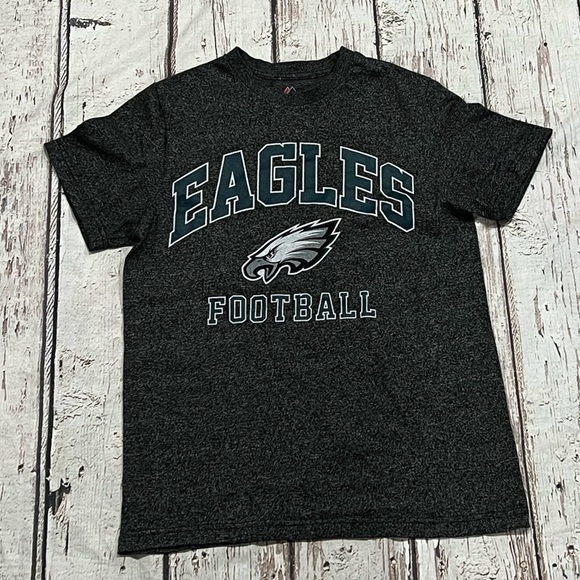 Philadelphia Eagles NFL Football Sports Crewneck Tee Top Shirt - Picture 1 of 4